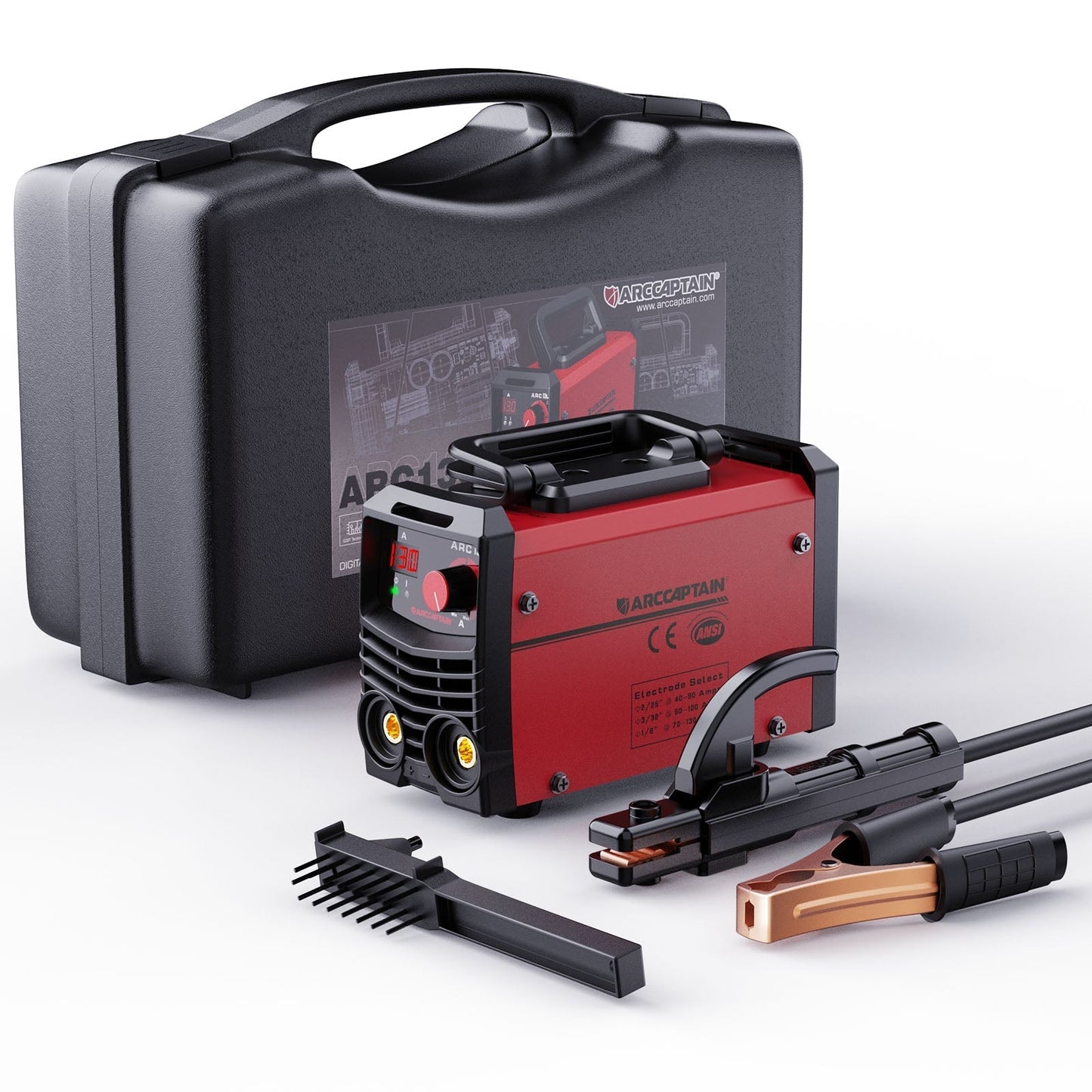 Arccaptain ARC130 110V Portable Mini Beginner Stick Welder