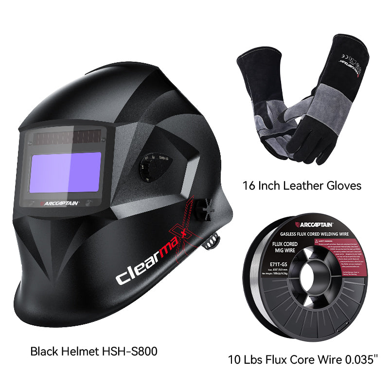 ClearLite X100 Digital Auto Darkening Welding Helmet Black