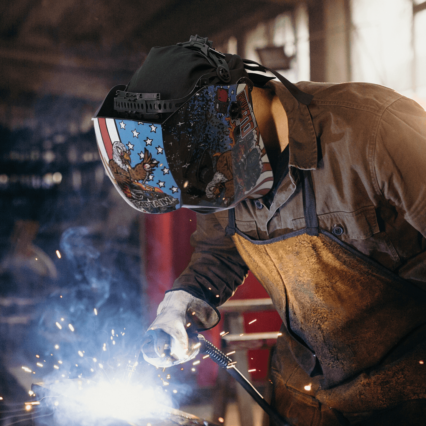ARCCAPTAIN Welder Cap 2 Pack Fireproof & Durable Welding Cap