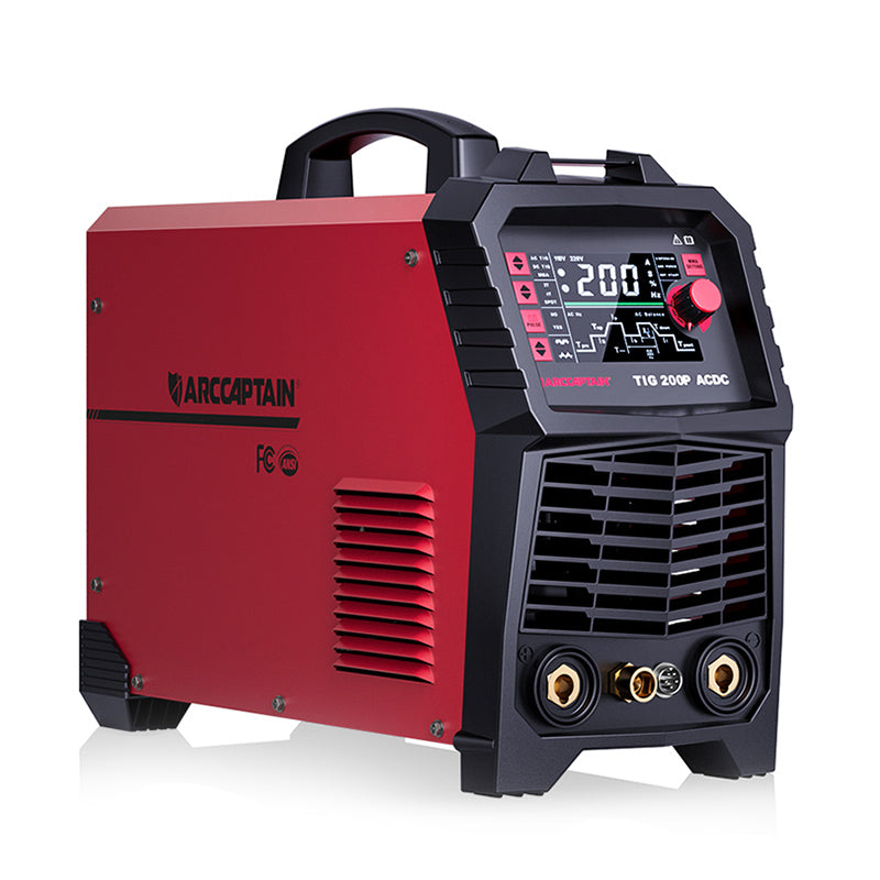 Used Multi Process Pulse TIG Aluminum Welder AC DC TIG200P