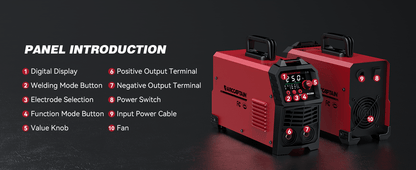 Arccaptain ARC250 250A 230V Professional Stick Welder
