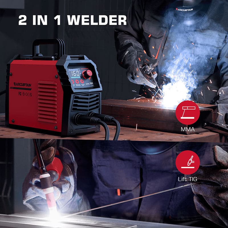 Arccaptain ARC160 110/220V SYN Portable Small Stick Welder