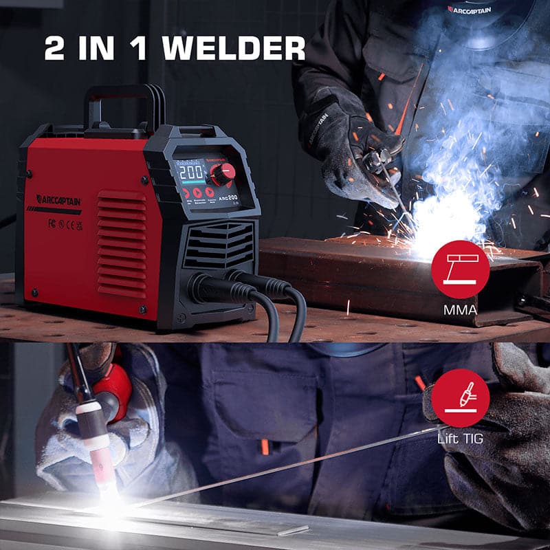 Used Stick Welder Dual Voltage ARC200