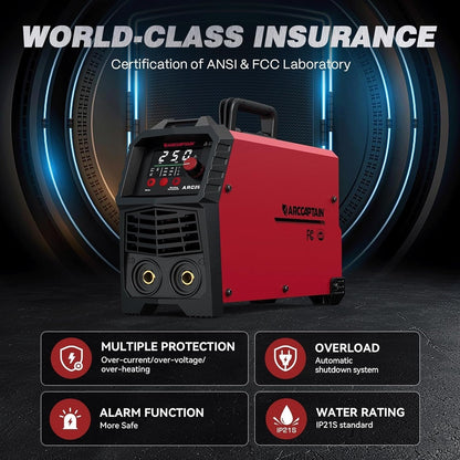 Arccaptain ARC250 250A 230V Professional Stick Welder