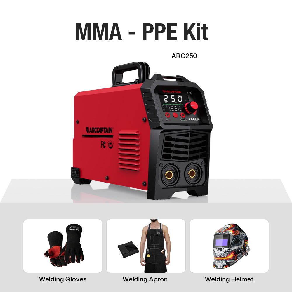 Arccaptain ARC250 250A 230V Professional Stick Welder