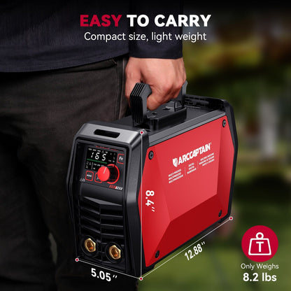 Arccaptain iControl ARC165 PRO Advanced SYN Stick and Lift TIG Welder