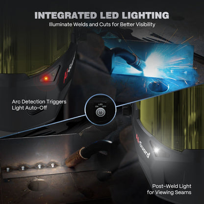 TriView X400 Super Large View Auto Shade Welder Helmet