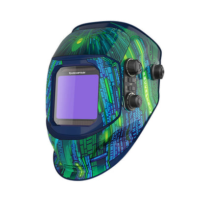 VisionMax X200 True Color Auto Darken Welding Helmet 3.94"X3.66"
