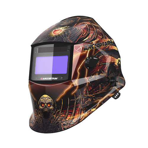 ClearLite X100 Lightweight Comfortable Protective Helmet Death Skull