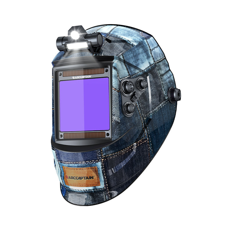 CozyCraft X200 Auto Dark True Color Welding Helmet with LED Light