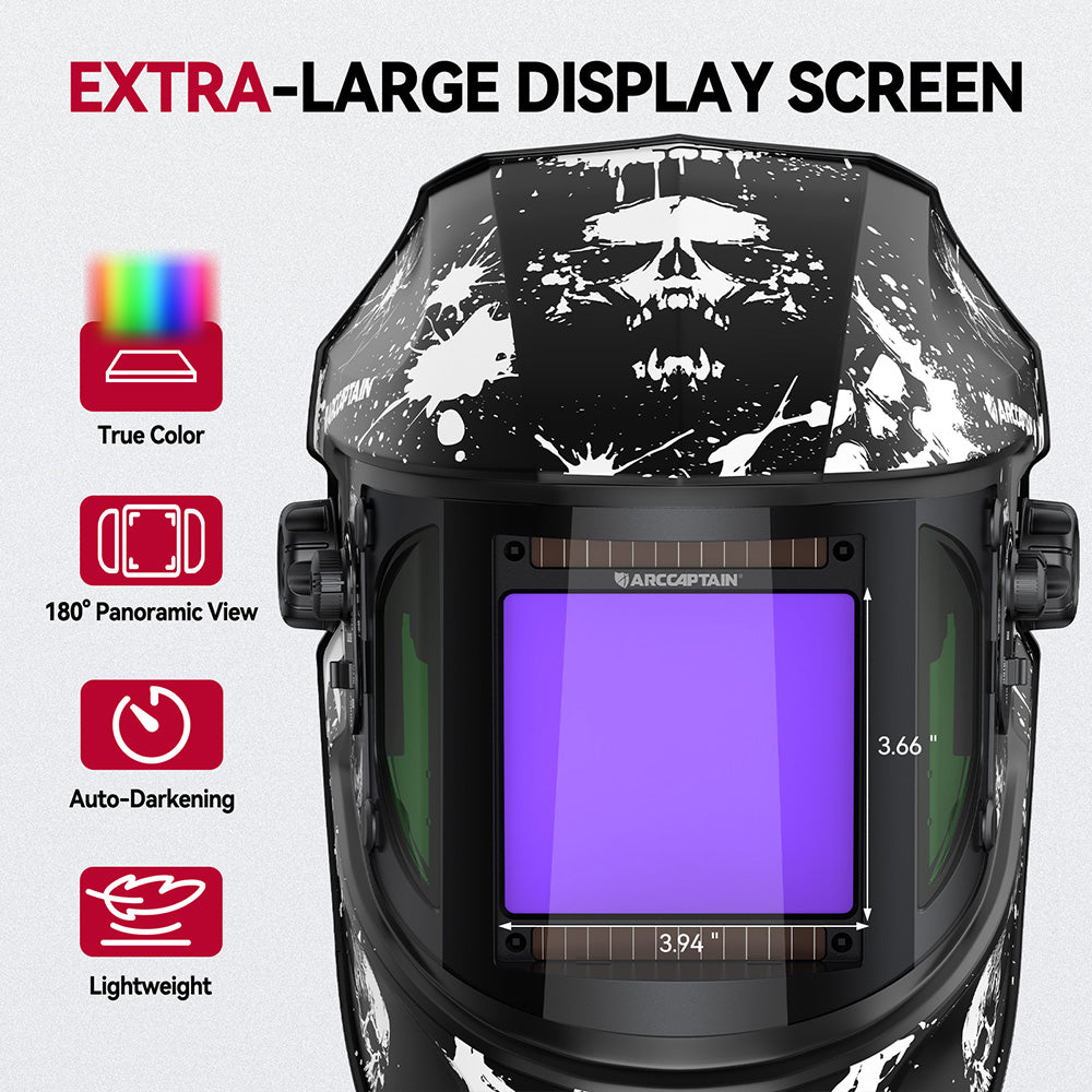 EXSpace X300 Grinding Cutting Welding Helmet Ink Splash