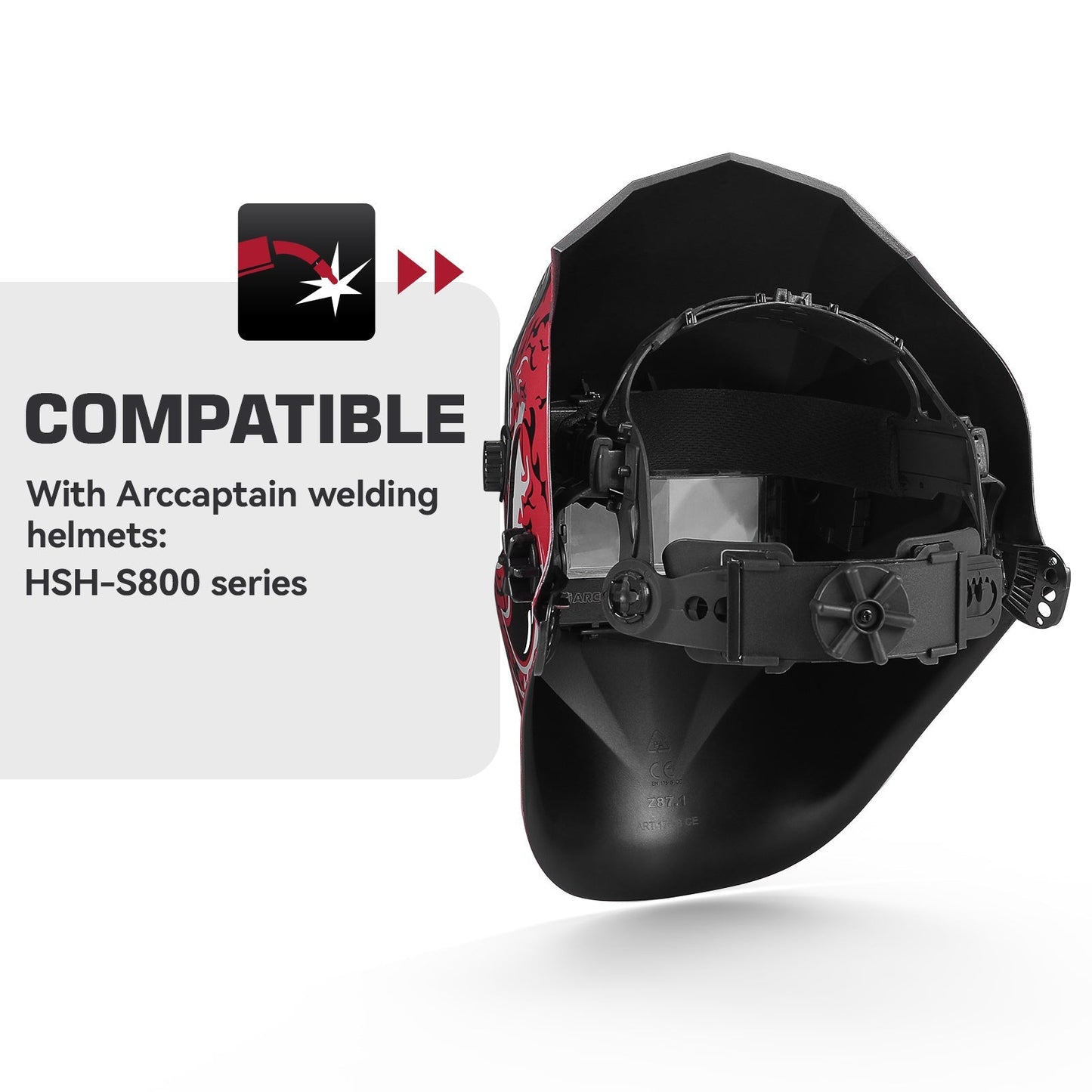 ClearLite X100 Adjustable Headgear Welding Helmet Headgear for Welding Hood