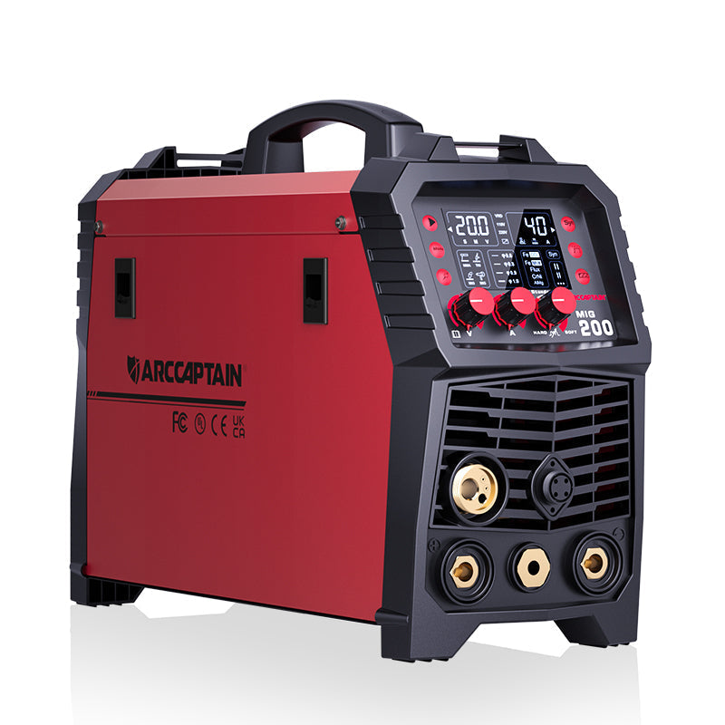 Arccaptain MIG200 Multi Process MIG Welder User-Friendly