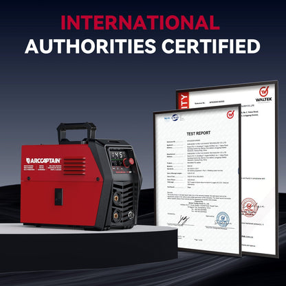 Arccaptain MIG145 Pro Portable 3 in 1 Flux Core Welder