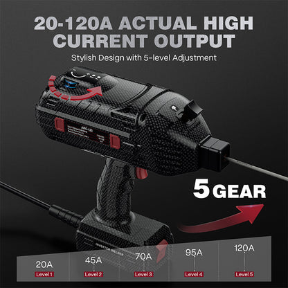 Arccaptain ARC120 Portable Handheld Welder 110V Stick Welder