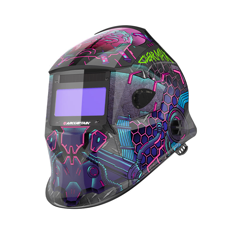 ClearLite X100 Auto Darkening Welding Helmet Punk Neuron