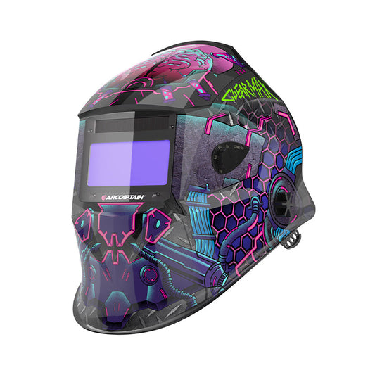 ClearLite X100 Auto Darkening Welding Helmet Punk Neuron