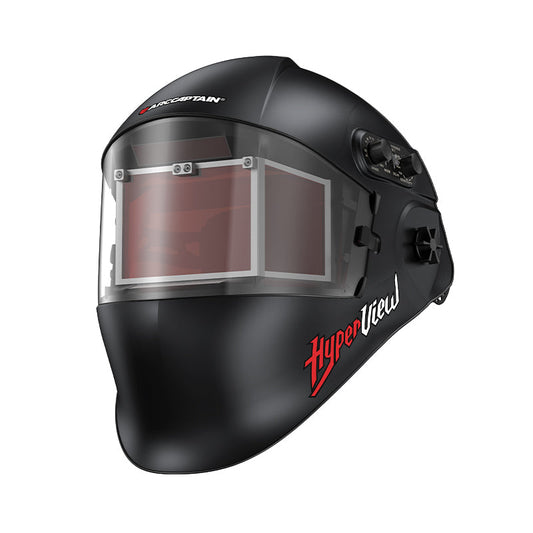 Hyperview X400 Panoramic Auto Darkening Welding Helmet Black