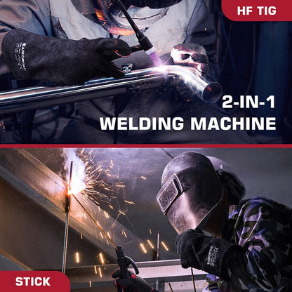 Arccaptain TIG200 DC TIG Welder HF TIG/Stick Inverter Welder