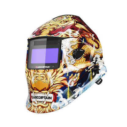 ClearLite X100 Solar Battery Dual Power Welding Hood The Dragon
