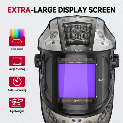EXSpace X200 True Color Electric Welding Helmet Rivet