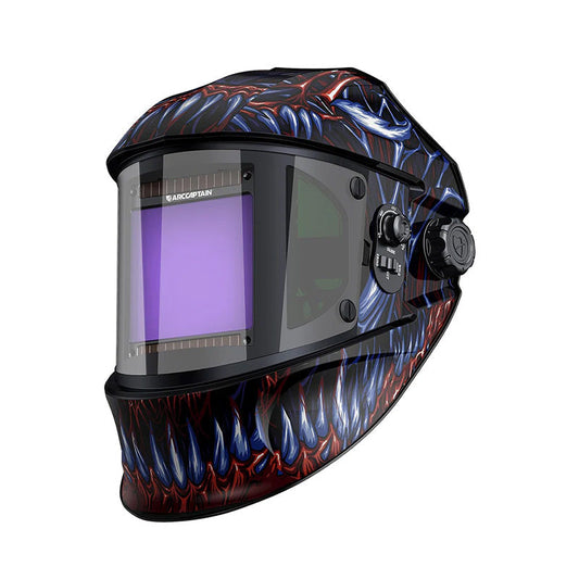 EXSpace X300 Welder Helmet with Side View Venom