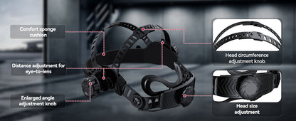 EXSpace X300 True Color Welding Hood Black Gloss Coating