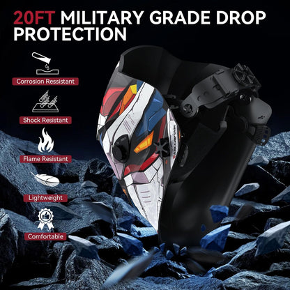 ClearLite X100 Welding Hood for MIG TIG Stick Welding Mobile Suit ClearLite X100