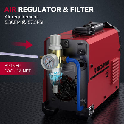 Arccaptain CUT55 HF Pilot Arc Plasma Cutter for Thick Plate