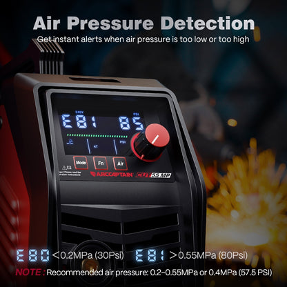 Arccaptain CUT55 MP Multi-Process Pilot Arc Plasma Cutter