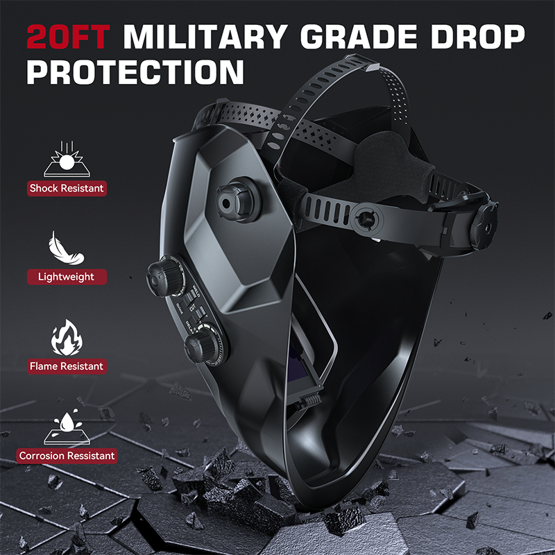VisionMax X200 Auto Darkening Helmet for Welding Godzilla