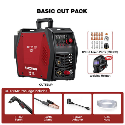 Arccaptain CUT55 MP Multi-Process Pilot Arc Plasma Cutter