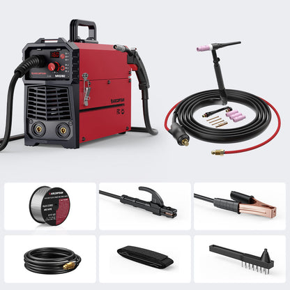 Arccaptain MIG160 4 in 1 Dual Voltage MIG Welder