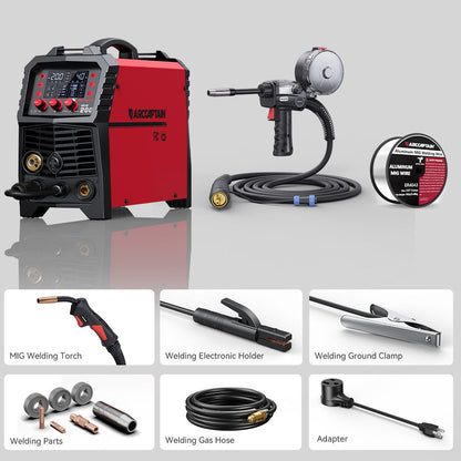 Arccaptain MIG200 Multi Process MIG Welder User-Friendly