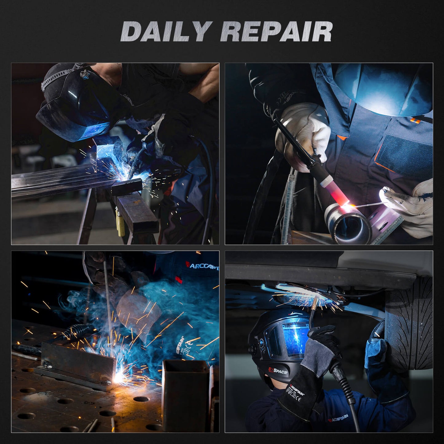 Arccaptain MIG200P Pulse MIG Welding Machine