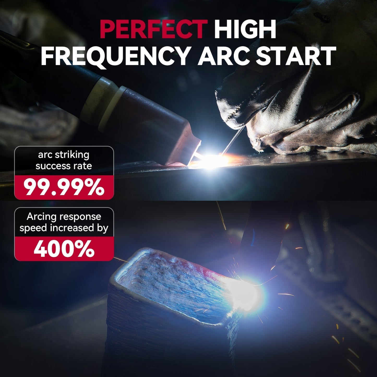 Arccaptain TIG205 Pro DC TIG Spot Cold Welder