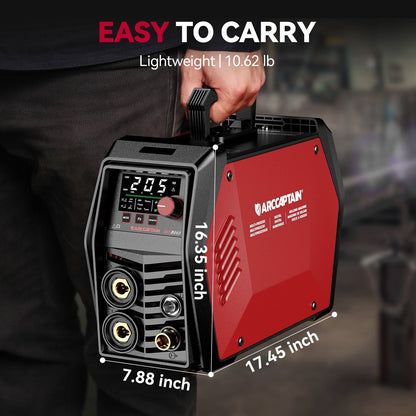 Arccaptain TIG205 Pro DC TIG Spot Cold Welder