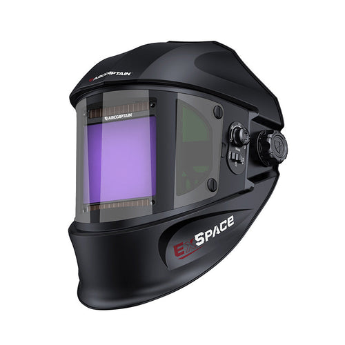 EXSpace X300 Super Large View Welding Helmet Black